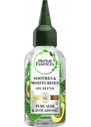 Масло для волос herbal essences алоэ и авокадо 100 мл (8001841838328)1 фото