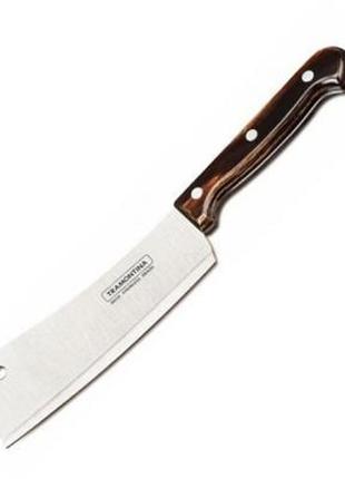 Кухонный нож tramontina polywood топорик 150 мм (21134/196)