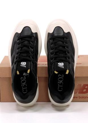 New balance ct 302 black кросівки унісекс жіночі чоловічі беланс чорні демісезон весна осінь женские мужские унисекс кроссовки черные