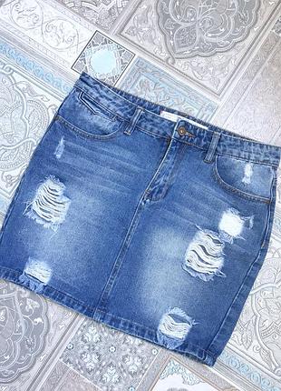 Джинсовая юбка justjeans