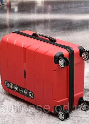Надёжный прочный чемодан wings  pp 05  100 % полипропилен3 фото