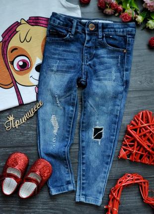 Классные джинсы denim co 1.5-2года