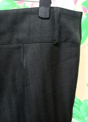 Женские брюки 16 размер из легкой тонкой костюмной ткани!3 фото