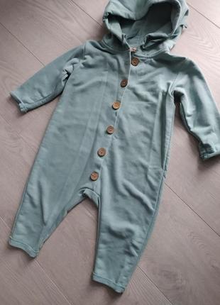 Чоловічок, м‘ятний еомбінезон