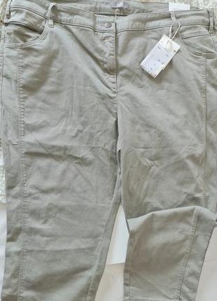 Стильні джинси батал плюс сайз вкорочені