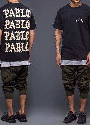 Футболка с принтом i feel like pablo мужская xs