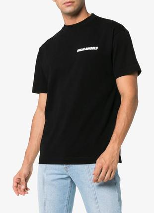 Футболка чёрная palm angels car crash • палм анджелс футболка xs