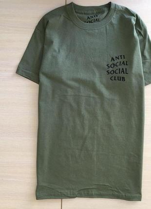 Футболка a. s. s. c. бірка anti social social club. всі розміри в наявності xs