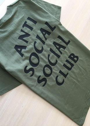 Футболка a. s. s. c. бірка anti social social club. всі розміри в наявності xs