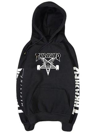 Худі з принтом thrasher magazine hoodie толстовка xs