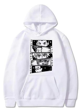 Hunter x hunter white hoodie hotsell