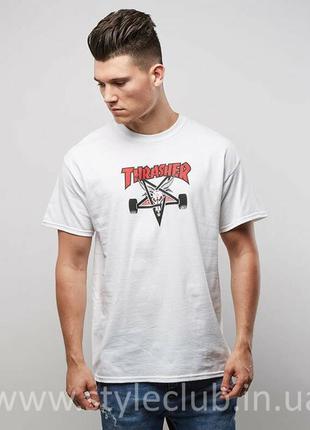 Футболка чоловіча thrasher | бірка ориг. | топовий трешер xs