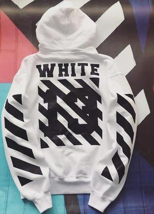 Толстовка off-white | худи офф вайт | кенгуру оф вайт xs