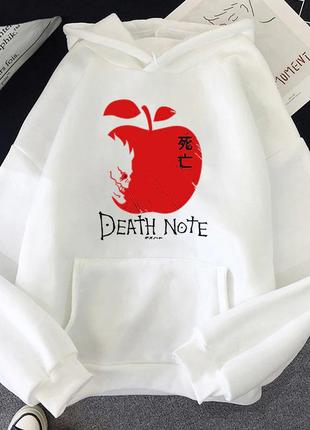Худи белый loys aниме death note xs