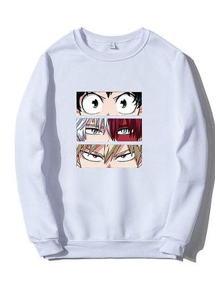 Світшот loys аніме my hero принт xs