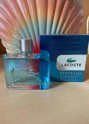 Туалетная вода lacoste essential sport лакоста спорт 125мл