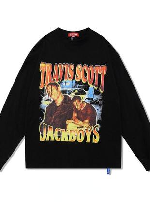 Світшот чорний loys cactus jack travis scott jackboys