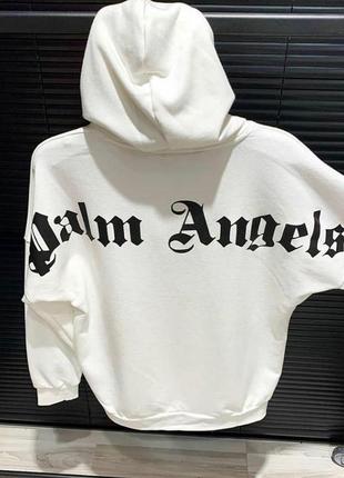 Palm angels hoodie white hotsell