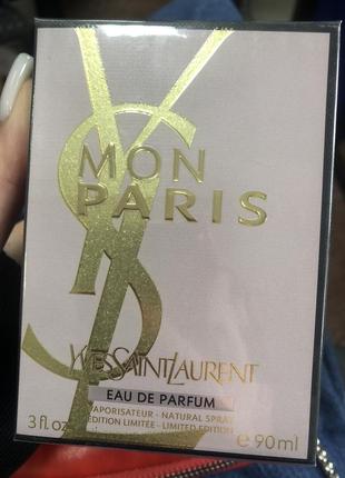 Mount paris yves saint laurent парфюм 90 ml новый