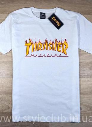 Футболка жіноча thrasher | бірка | наші фотки xs