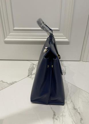 Кожаная сумка trussardi 2