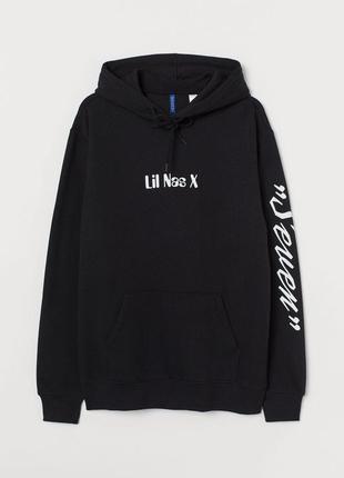 Худи черный loys музыка lil nas x xs