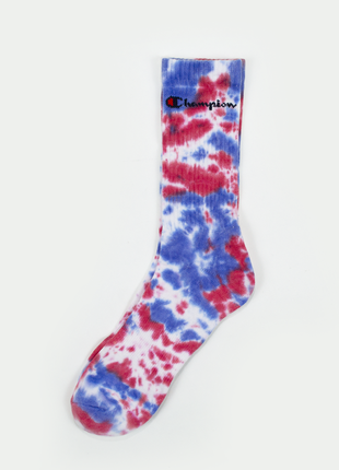 Мужские высокие носки champion tie-dye l 42-46