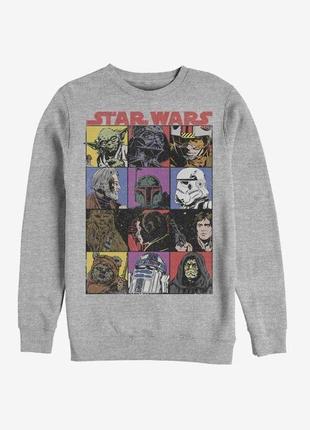 Світшот сірий loys star wars comic stripeatshirt