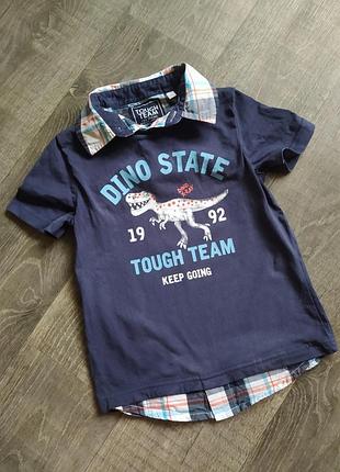 Palomino футболка, полло, фирменная 116 см