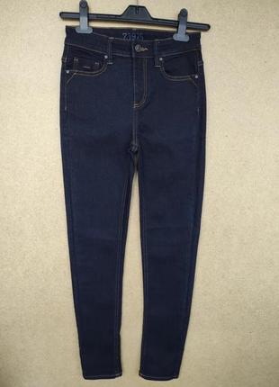 Джинсы скинни skinny стрейтч высокая посадка zara
