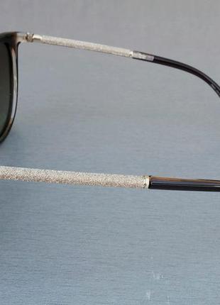 Jimmy choo очки женские солнцезащитные поляризированые коричневые3 фото