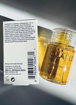 Olaplex no. 7 bonding oil восстанавливающее масло для поврежденных волос3 фото