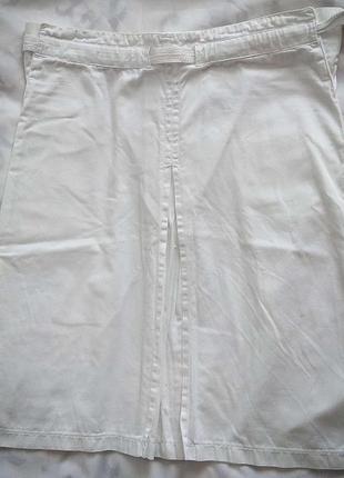 Спортивная белая юбка benetton1 фото