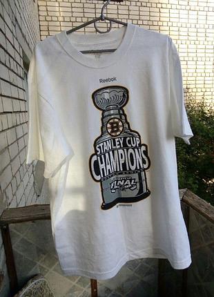 Новая футболка reebok , stanley cup champions