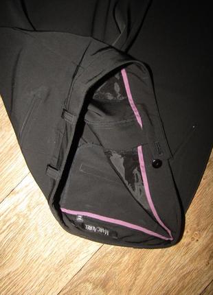 Черные укороченные брюки s от marc aurel10 фото