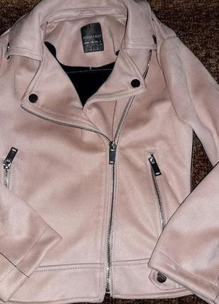 Замшева косуха 128/134