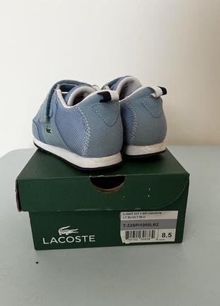 Кроссовки детские lacoste2 фото