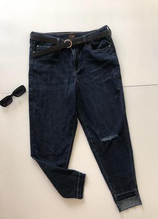 Темно-синие стильные джинсы f&amp;f3 фото