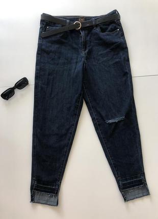 Темно-синие стильные джинсы f&amp;f5 фото
