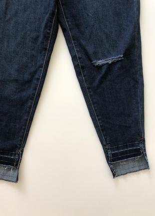 Темно-синие стильные джинсы f&amp;f4 фото
