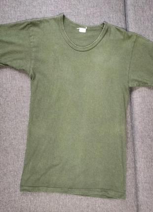 Базовая футболка хаки