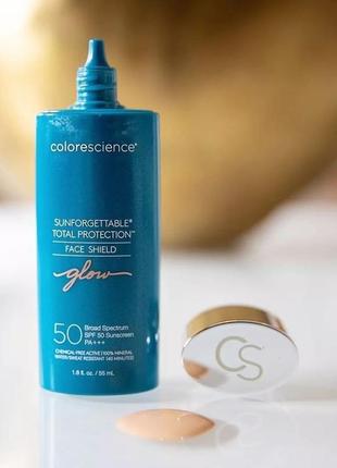 Colorescience sunforgettable total protection face shield glow