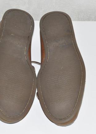 Мужские кожаные туфли мокасины sperry4 фото