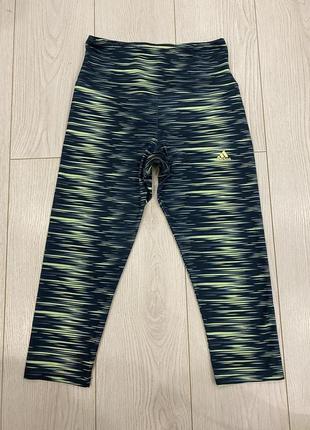 Жіночі короткі лосіни adidas climalite size s
