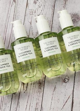 Олія для тіла victoria's secret cucumber & green tea3 фото