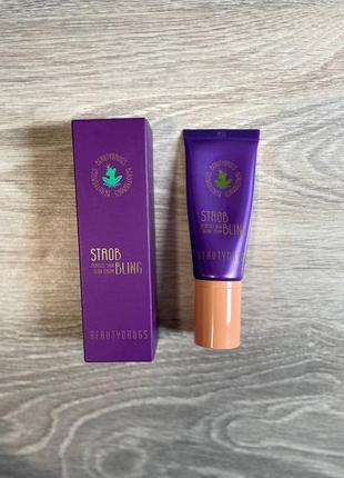 Стробинг, тональная основа, пудра cinecitta, beautydrugs