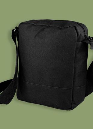 Барсетка adidas черная сумка через плечо мужская / женская3 фото