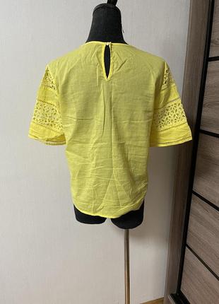 Хлопковая кофточка футболка шитья ☀️рубашка блуза9 фото