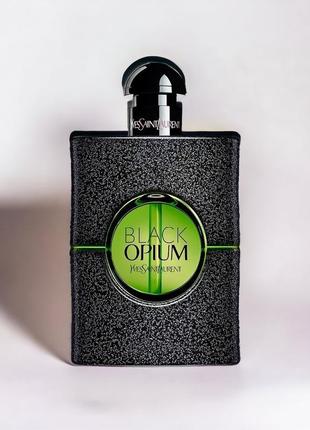 Yves saint laurent black opium illicit green 75 ml tester оригинал2 фото