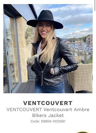 Брендовая кожаная куртка косуха s размер оригинал ventcouvert